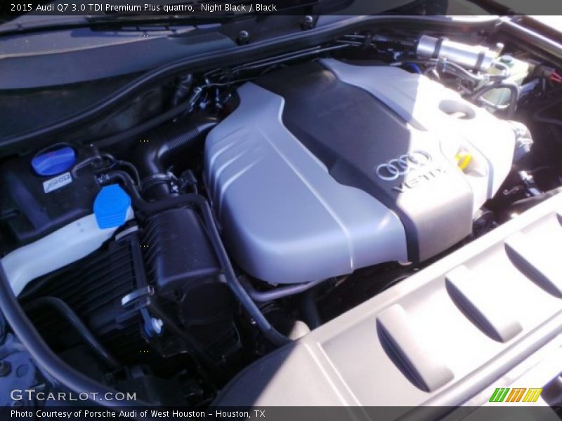 Night Black / Black 2015 Audi Q7 3.0 TDI Premium Plus quattro
