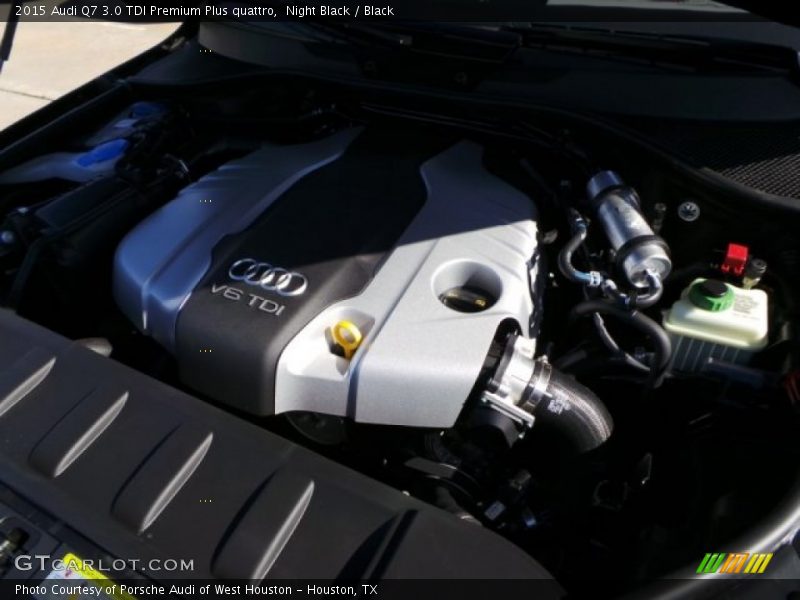 Night Black / Black 2015 Audi Q7 3.0 TDI Premium Plus quattro