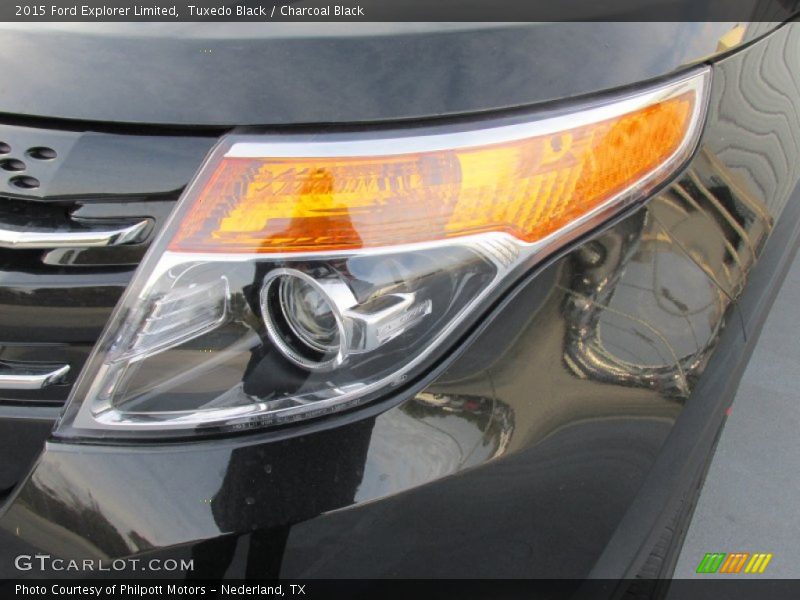 Tuxedo Black / Charcoal Black 2015 Ford Explorer Limited