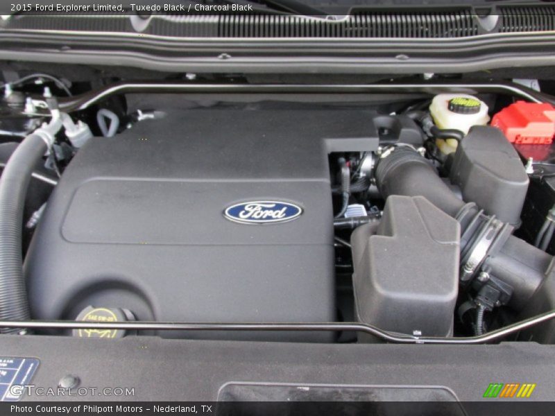 Tuxedo Black / Charcoal Black 2015 Ford Explorer Limited
