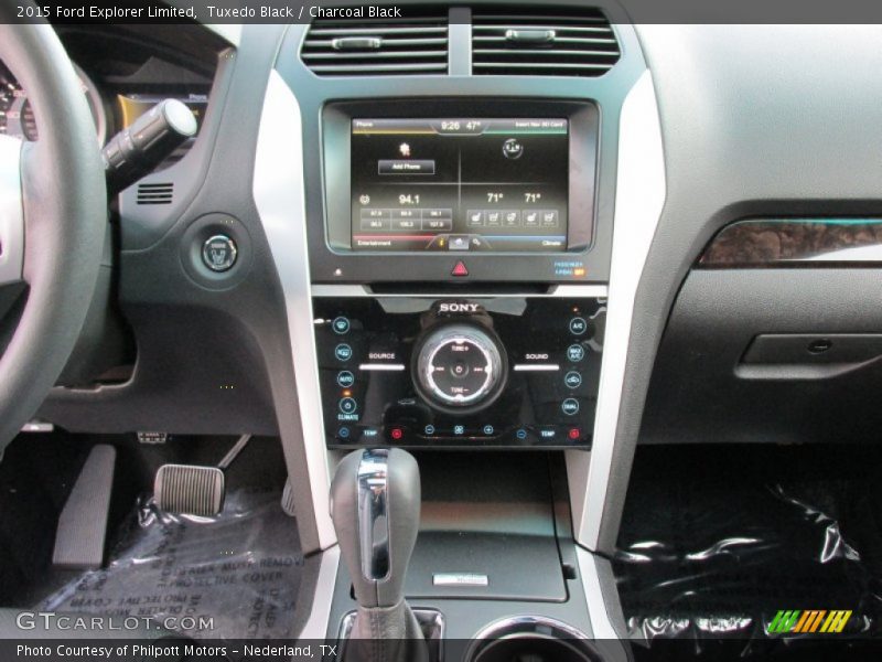 Tuxedo Black / Charcoal Black 2015 Ford Explorer Limited