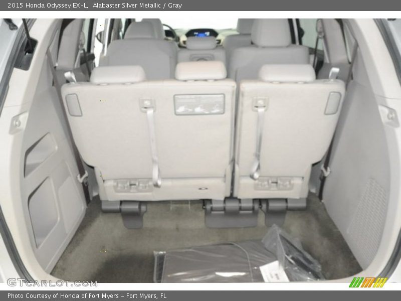 Alabaster Silver Metallic / Gray 2015 Honda Odyssey EX-L