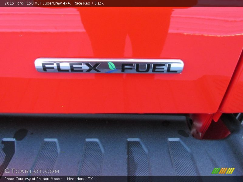 Race Red / Black 2015 Ford F150 XLT SuperCrew 4x4