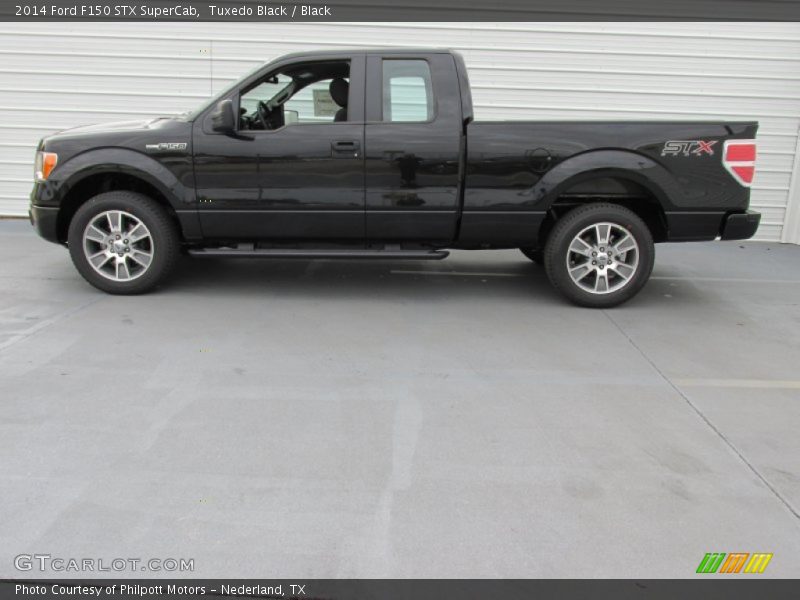 Tuxedo Black / Black 2014 Ford F150 STX SuperCab