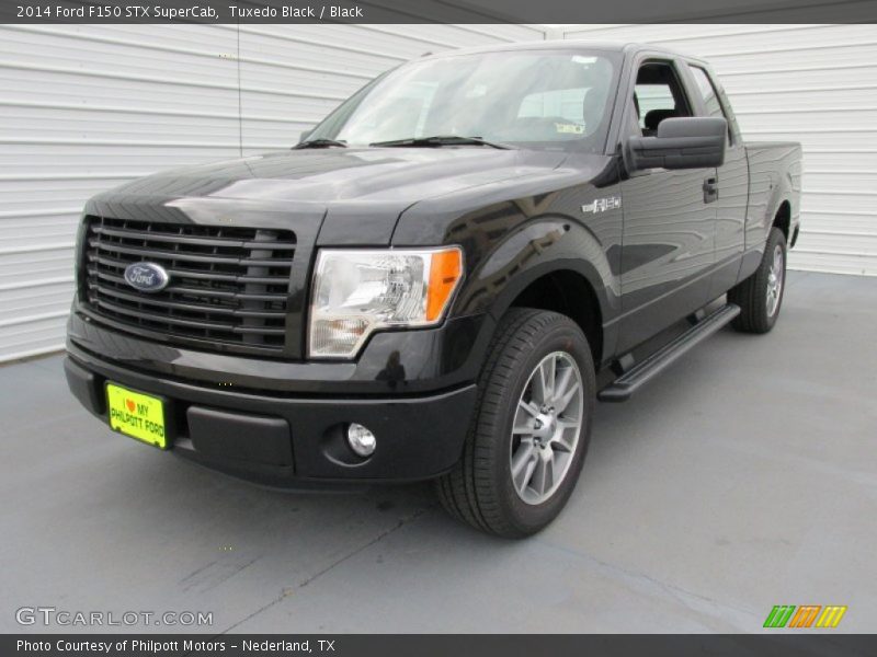 Tuxedo Black / Black 2014 Ford F150 STX SuperCab