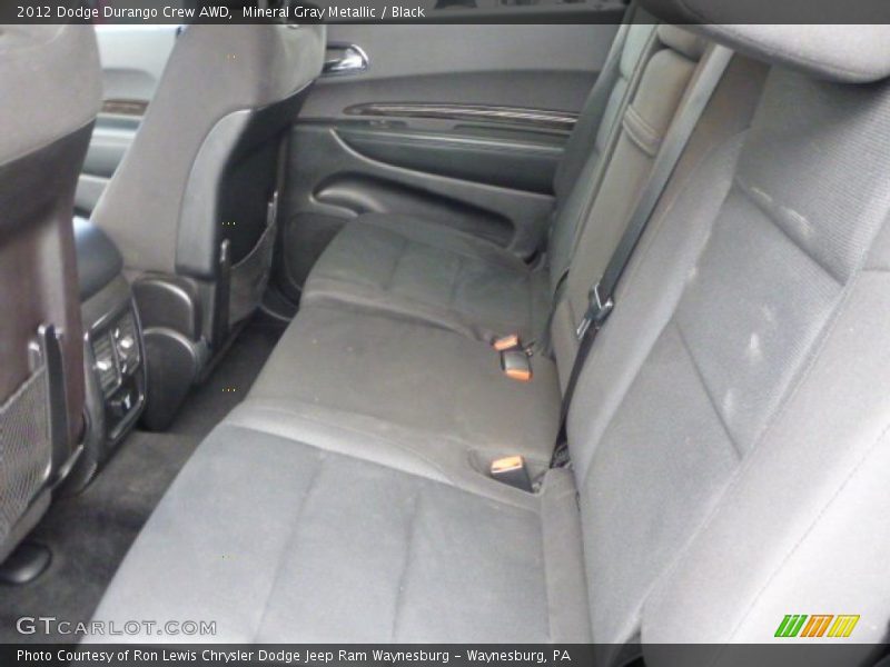Mineral Gray Metallic / Black 2012 Dodge Durango Crew AWD