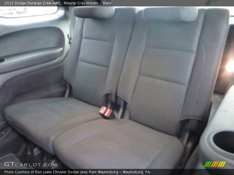 Mineral Gray Metallic / Black 2012 Dodge Durango Crew AWD
