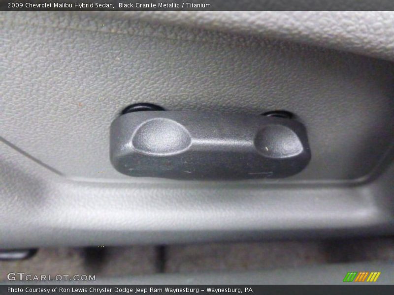 Black Granite Metallic / Titanium 2009 Chevrolet Malibu Hybrid Sedan