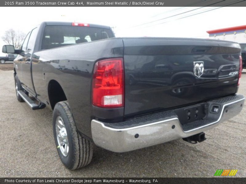 Maximum Steel Metallic / Black/Diesel Gray 2015 Ram 3500 Tradesman Crew Cab 4x4