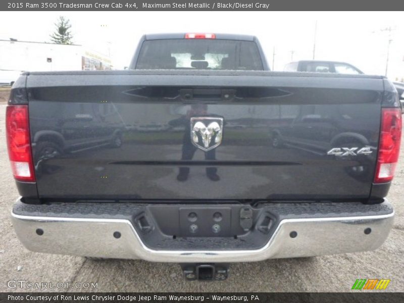 Maximum Steel Metallic / Black/Diesel Gray 2015 Ram 3500 Tradesman Crew Cab 4x4