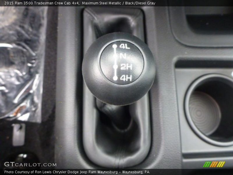 Maximum Steel Metallic / Black/Diesel Gray 2015 Ram 3500 Tradesman Crew Cab 4x4