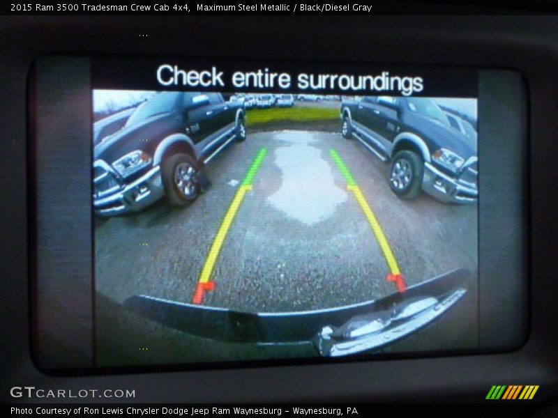 Maximum Steel Metallic / Black/Diesel Gray 2015 Ram 3500 Tradesman Crew Cab 4x4