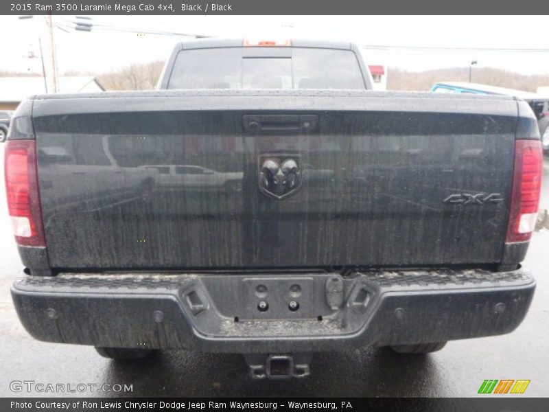 Black / Black 2015 Ram 3500 Laramie Mega Cab 4x4