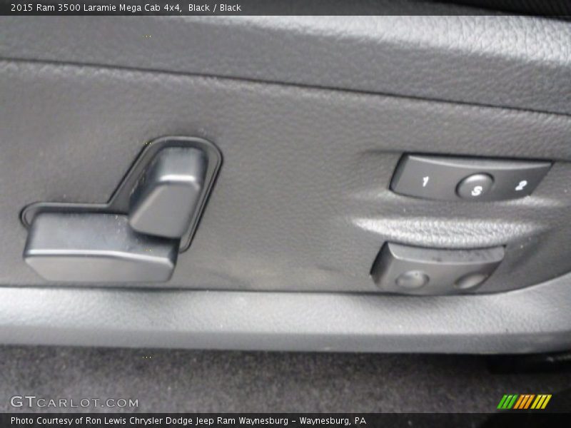 Black / Black 2015 Ram 3500 Laramie Mega Cab 4x4