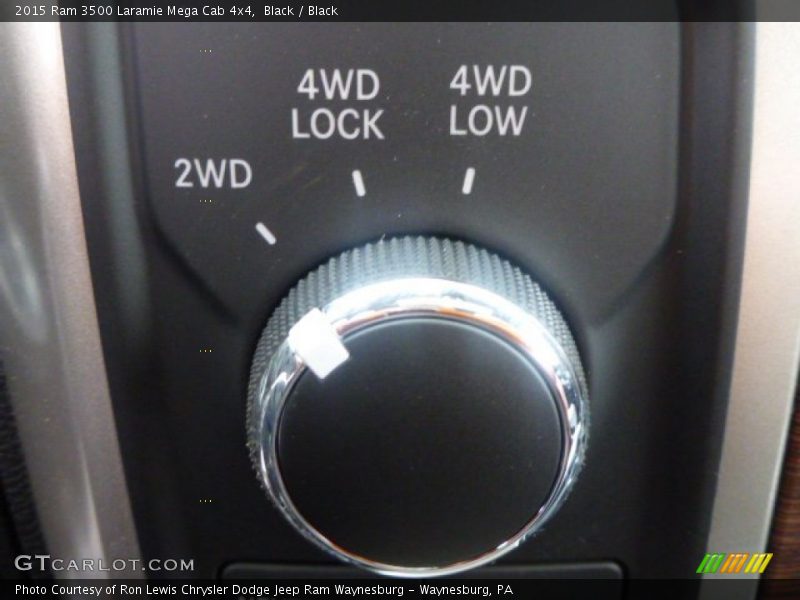 Black / Black 2015 Ram 3500 Laramie Mega Cab 4x4