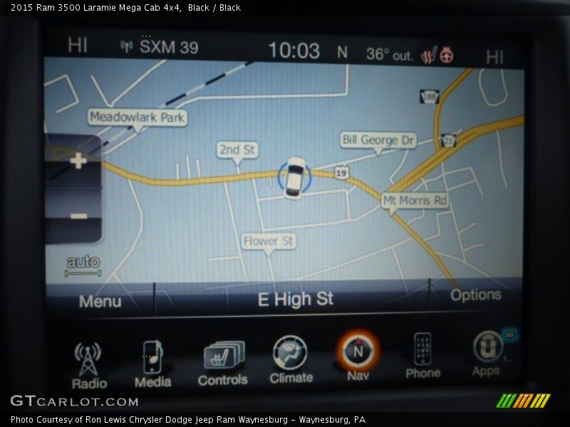 Black / Black 2015 Ram 3500 Laramie Mega Cab 4x4