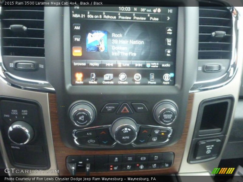 Black / Black 2015 Ram 3500 Laramie Mega Cab 4x4