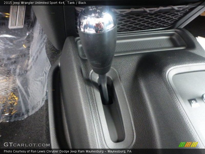 Tank / Black 2015 Jeep Wrangler Unlimited Sport 4x4