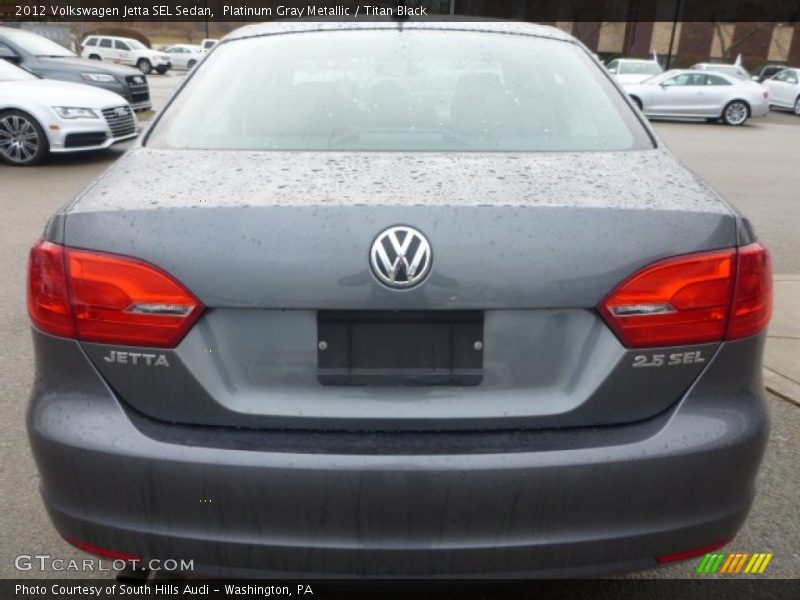 Platinum Gray Metallic / Titan Black 2012 Volkswagen Jetta SEL Sedan