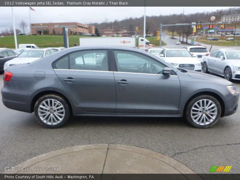 Platinum Gray Metallic / Titan Black 2012 Volkswagen Jetta SEL Sedan