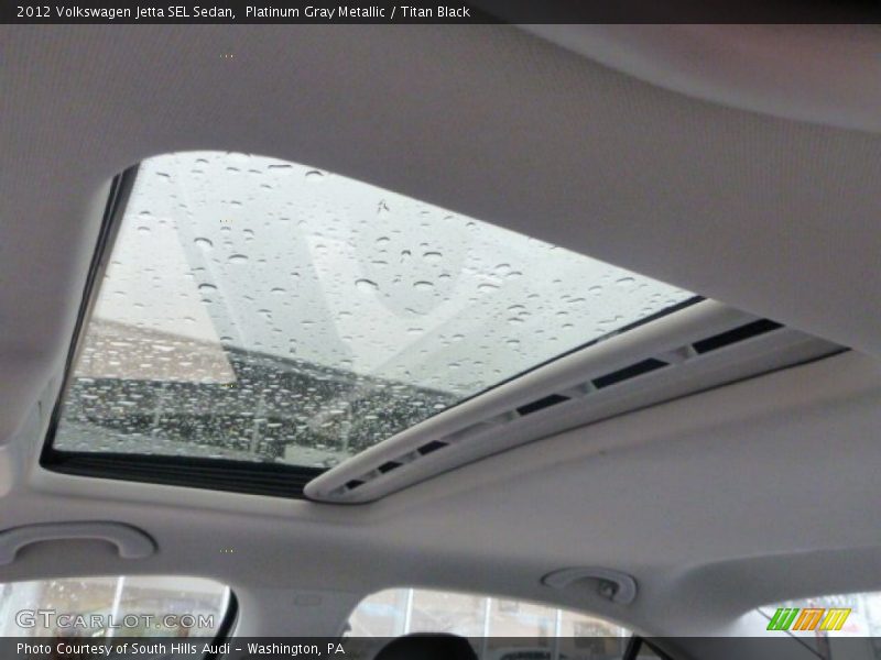 Platinum Gray Metallic / Titan Black 2012 Volkswagen Jetta SEL Sedan