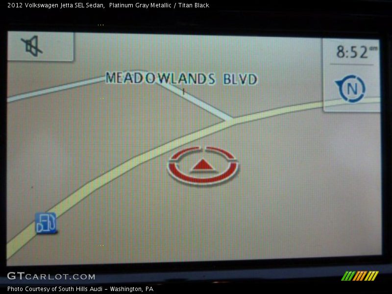 Platinum Gray Metallic / Titan Black 2012 Volkswagen Jetta SEL Sedan