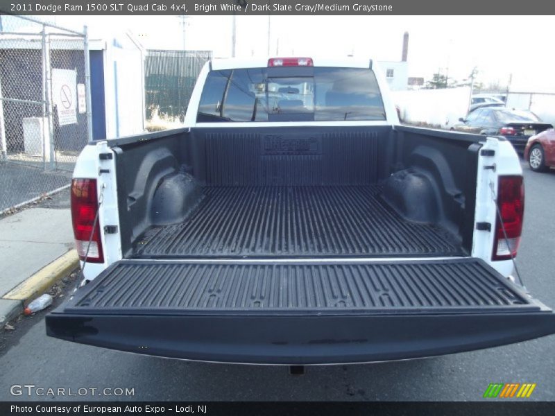 Bright White / Dark Slate Gray/Medium Graystone 2011 Dodge Ram 1500 SLT Quad Cab 4x4