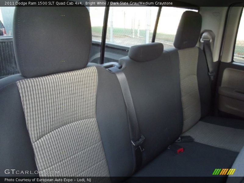 Bright White / Dark Slate Gray/Medium Graystone 2011 Dodge Ram 1500 SLT Quad Cab 4x4