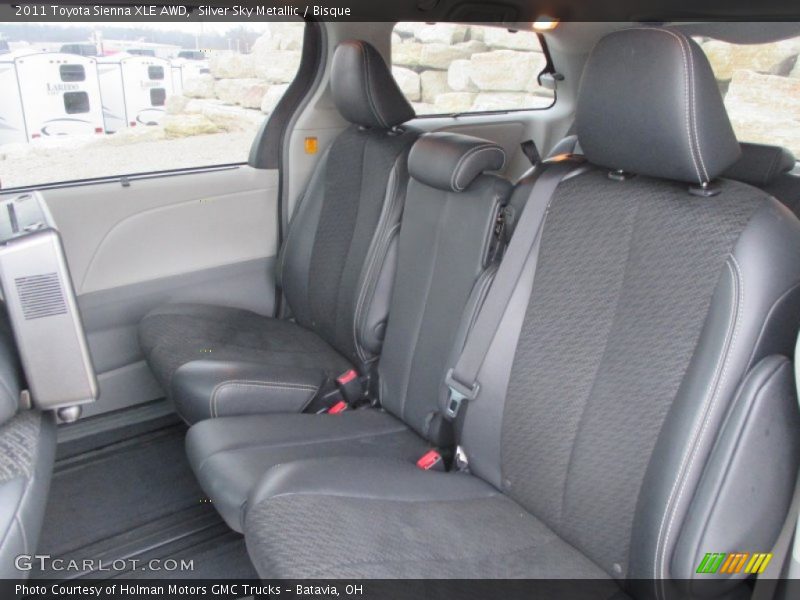 Silver Sky Metallic / Bisque 2011 Toyota Sienna XLE AWD