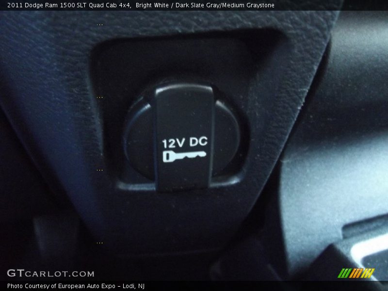 Bright White / Dark Slate Gray/Medium Graystone 2011 Dodge Ram 1500 SLT Quad Cab 4x4