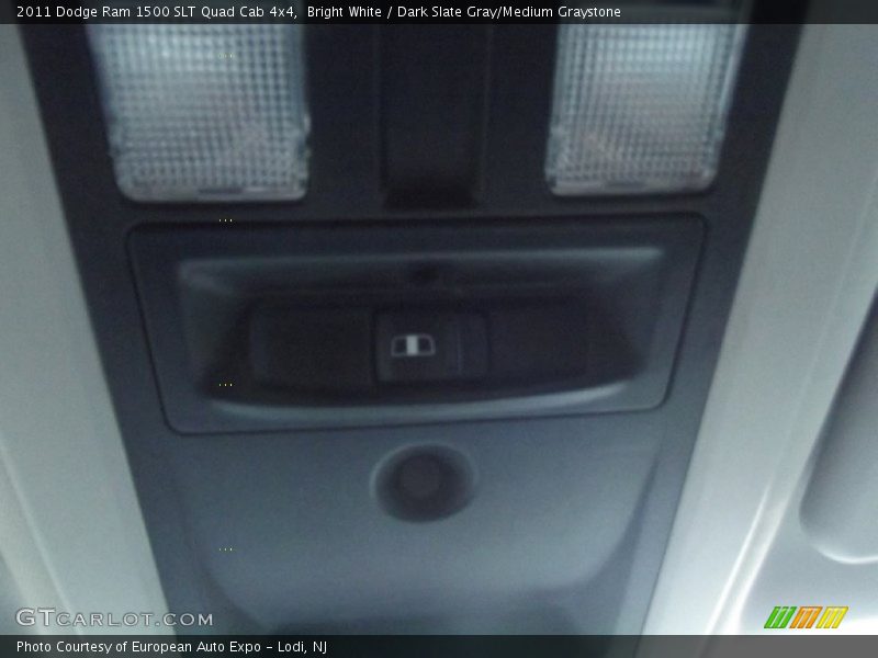 Bright White / Dark Slate Gray/Medium Graystone 2011 Dodge Ram 1500 SLT Quad Cab 4x4