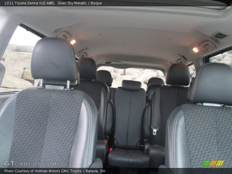 Silver Sky Metallic / Bisque 2011 Toyota Sienna XLE AWD