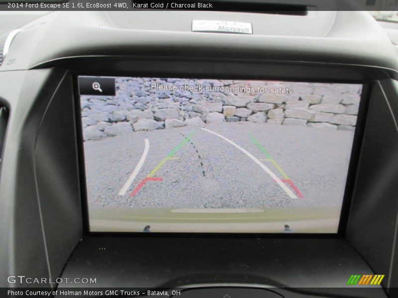 Karat Gold / Charcoal Black 2014 Ford Escape SE 1.6L EcoBoost 4WD