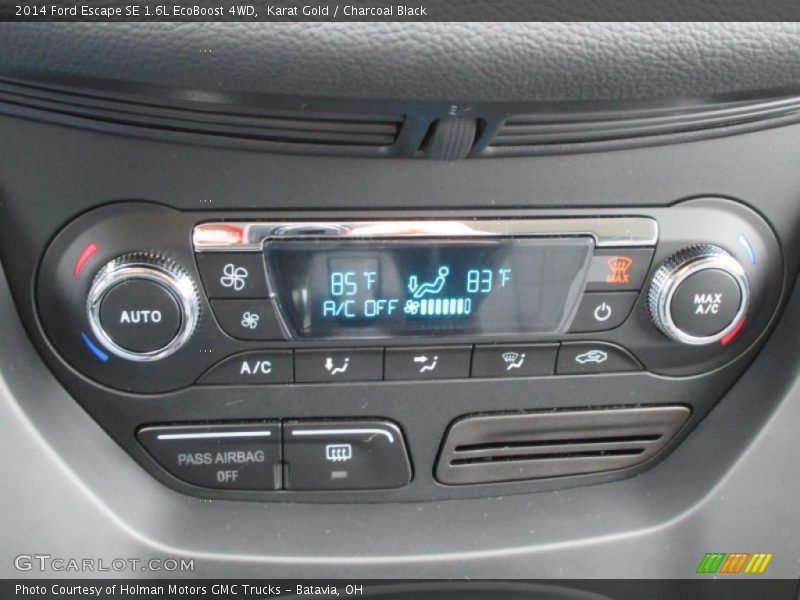 Karat Gold / Charcoal Black 2014 Ford Escape SE 1.6L EcoBoost 4WD