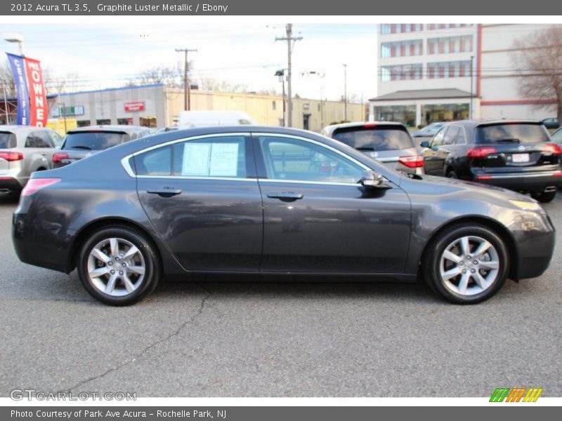 Graphite Luster Metallic / Ebony 2012 Acura TL 3.5