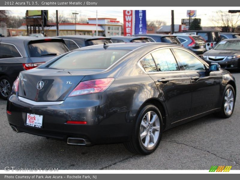 Graphite Luster Metallic / Ebony 2012 Acura TL 3.5