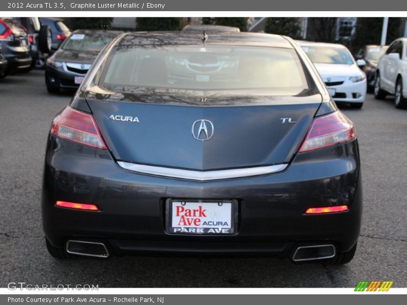 Graphite Luster Metallic / Ebony 2012 Acura TL 3.5