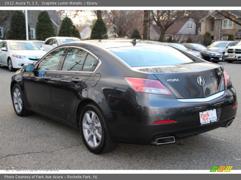 Graphite Luster Metallic / Ebony 2012 Acura TL 3.5