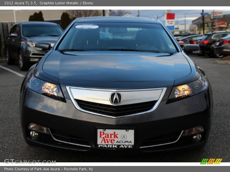 Graphite Luster Metallic / Ebony 2012 Acura TL 3.5