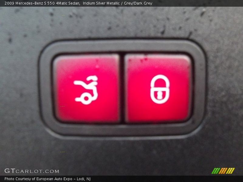 Iridium Silver Metallic / Grey/Dark Grey 2009 Mercedes-Benz S 550 4Matic Sedan