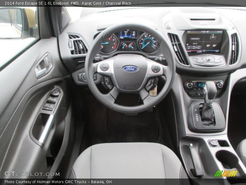 Karat Gold / Charcoal Black 2014 Ford Escape SE 1.6L EcoBoost 4WD