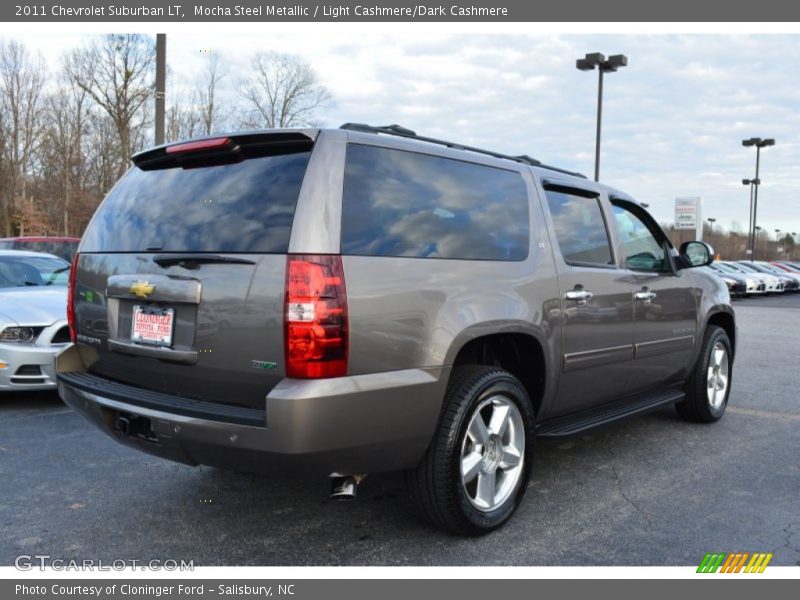 Mocha Steel Metallic / Light Cashmere/Dark Cashmere 2011 Chevrolet Suburban LT