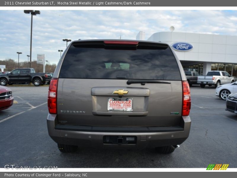 Mocha Steel Metallic / Light Cashmere/Dark Cashmere 2011 Chevrolet Suburban LT