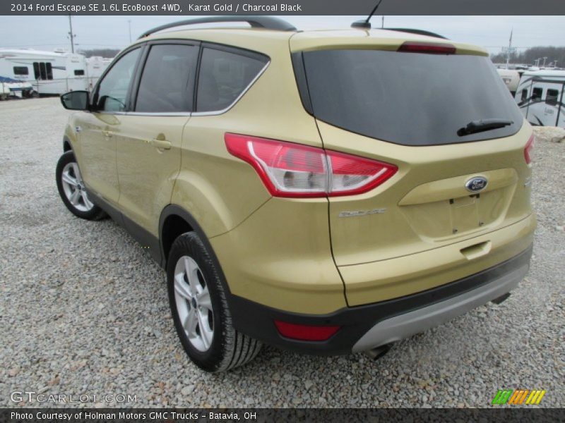 Karat Gold / Charcoal Black 2014 Ford Escape SE 1.6L EcoBoost 4WD