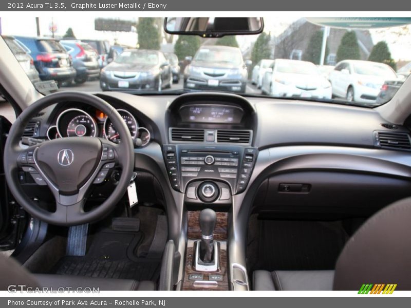 Graphite Luster Metallic / Ebony 2012 Acura TL 3.5