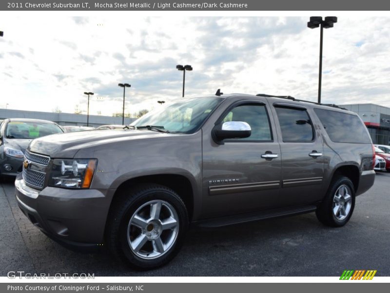 Mocha Steel Metallic / Light Cashmere/Dark Cashmere 2011 Chevrolet Suburban LT