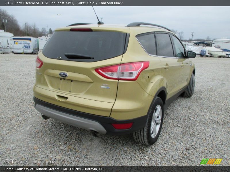 Karat Gold / Charcoal Black 2014 Ford Escape SE 1.6L EcoBoost 4WD