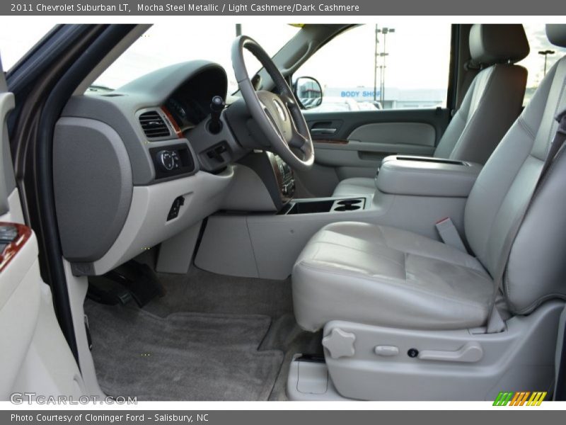 Mocha Steel Metallic / Light Cashmere/Dark Cashmere 2011 Chevrolet Suburban LT