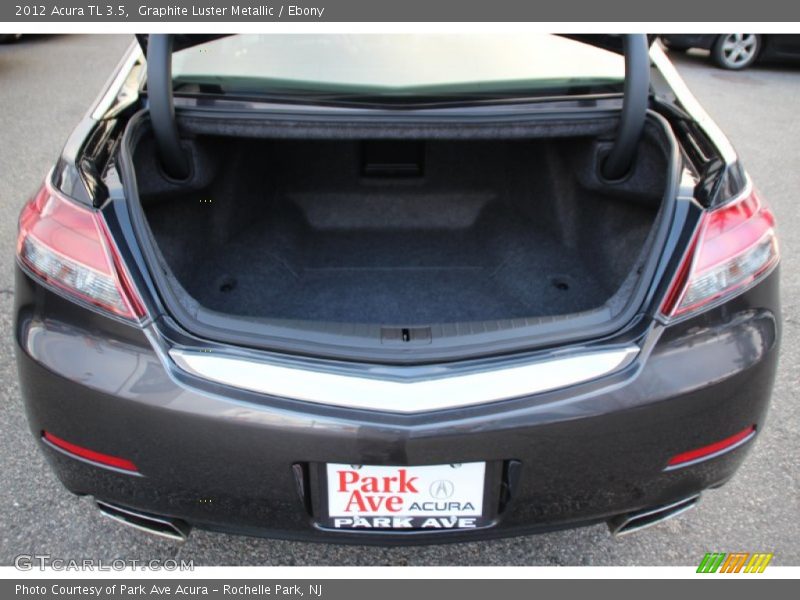 Graphite Luster Metallic / Ebony 2012 Acura TL 3.5