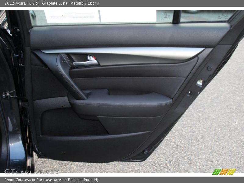 Graphite Luster Metallic / Ebony 2012 Acura TL 3.5